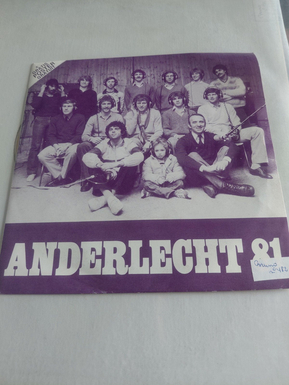 anderlecht  zonder poster, Enlèvement ou Envoi