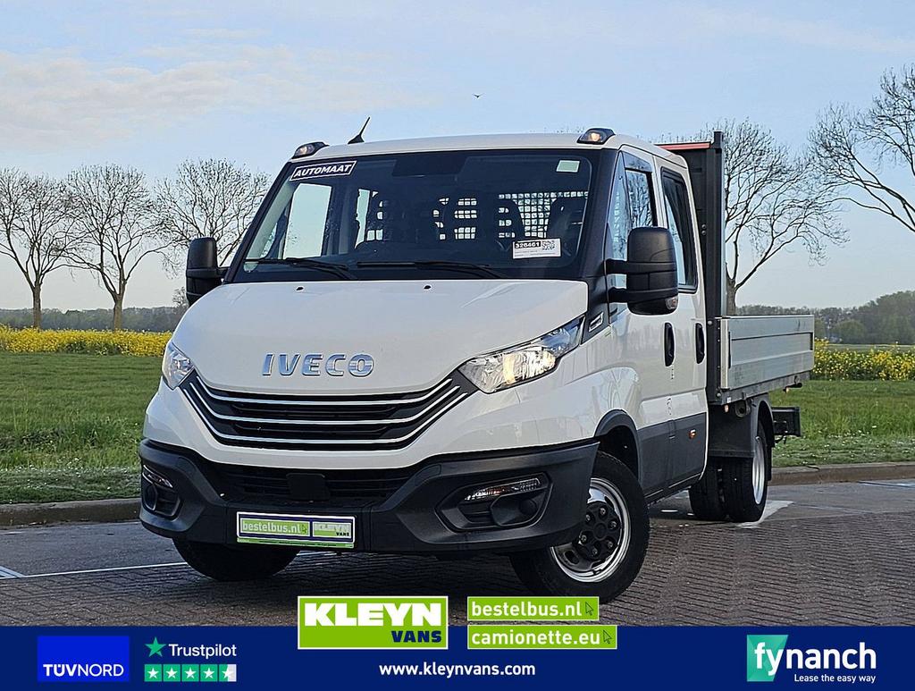 Iveco DAILY 35C14 Dub.Cab Open-Laadbak, Automaat, Iveco, Wit, Bedrijf