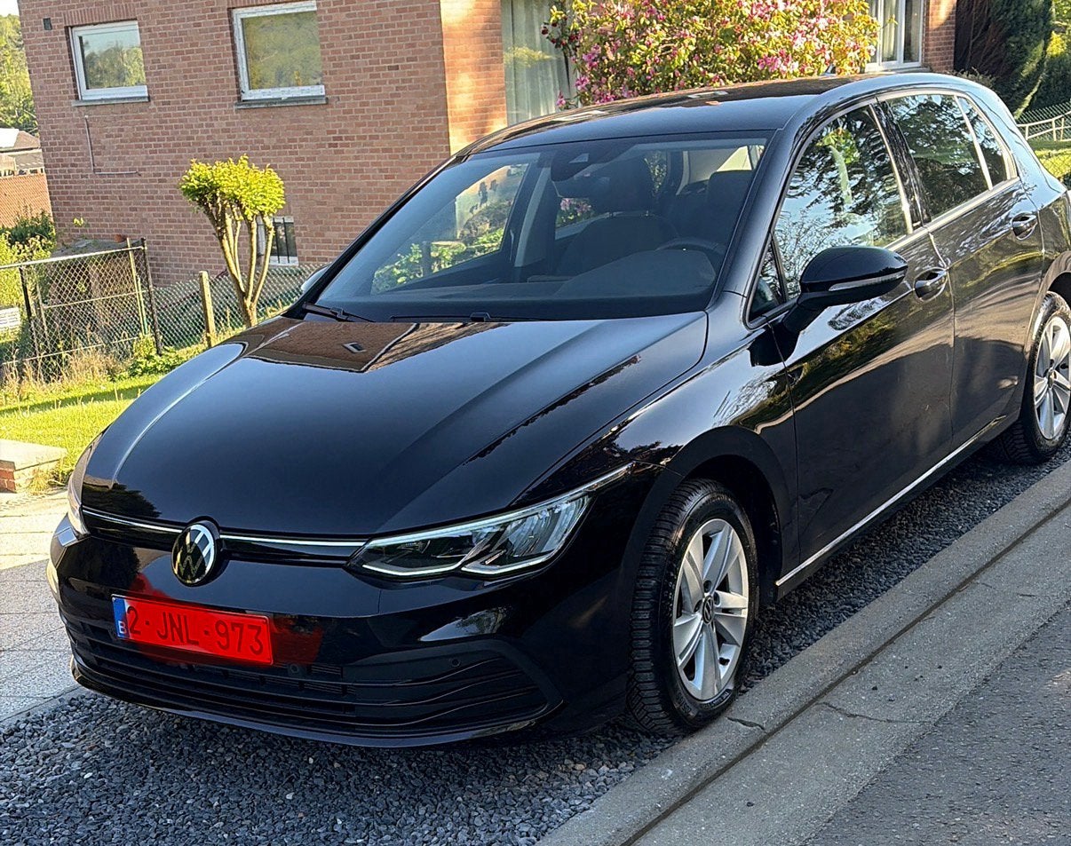 Golf 8 noire 07/2024 , 19000km etet neuf, Achat, Boîte manuelle, Noir, 5 portes