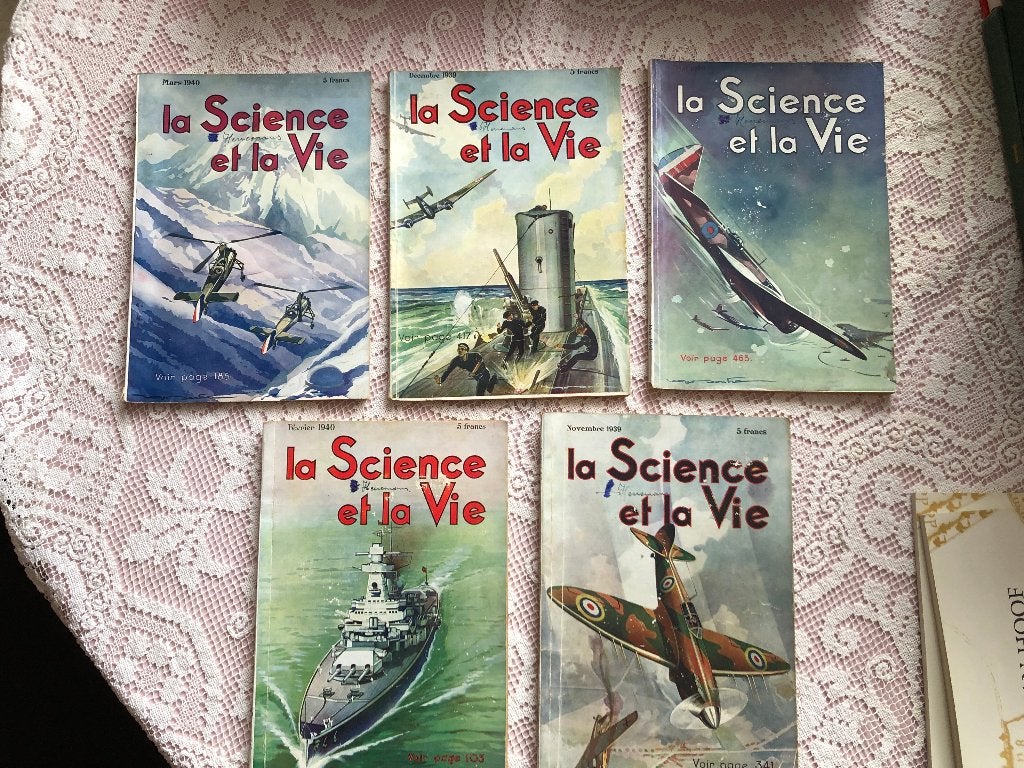 5 boekjes La Science et la Vie, Ophalen of Verzenden, Gelezen, Wetenschap en Natuur