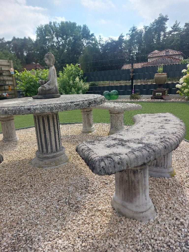 Betonnen tuinset, Ophalen, Tuinset