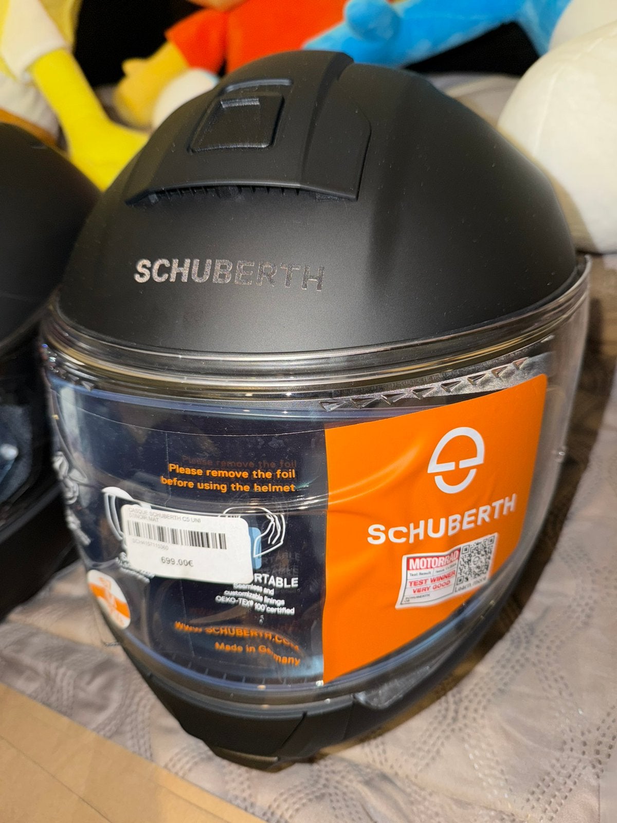 Casque schuberth c5, Motos, Enlèvement, Neuf, sans ticket, M, Autres marques