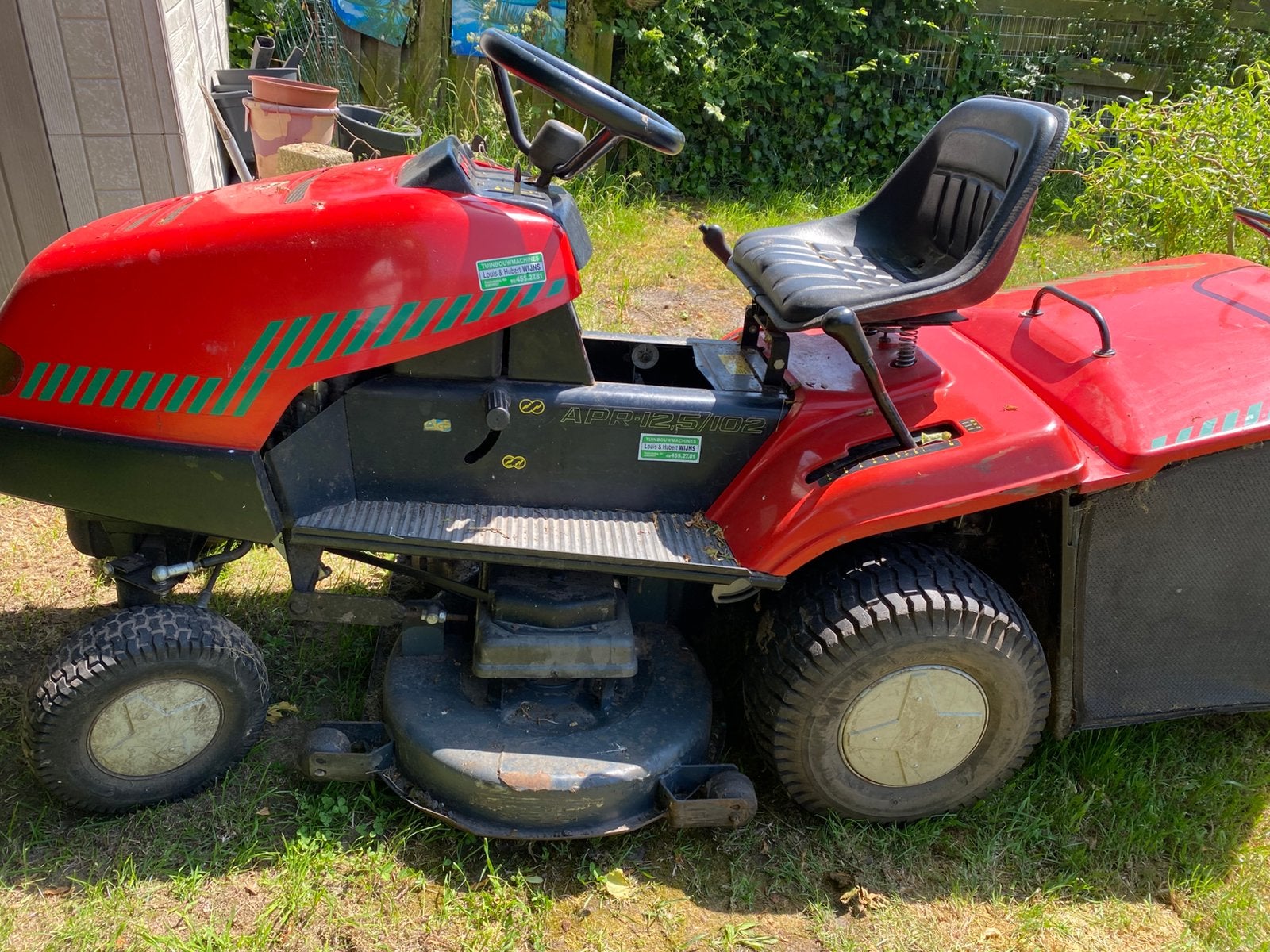 Zitmaaier APR -12,5/102, Tuin en Terras, Zitmaaiers, Ophalen, Gebruikt, Versnellingen, 90 tot 120 cm