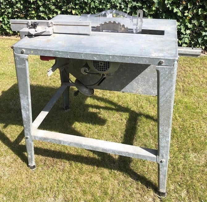 Zaagmachine GS.  Robuuste houtzaagmachine 230V., Doe-het-zelf en Bouw, Ophalen, Gebruikt, Cirkelzaag, 70 mm of meer