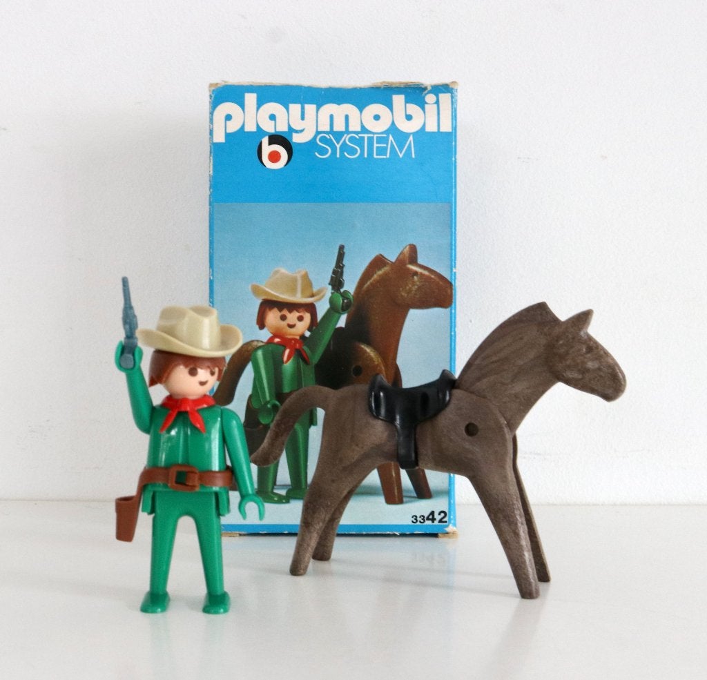 Vintage Playmobil 3342 - Klicky 1975, Enlèvement ou Envoi, Utilisé