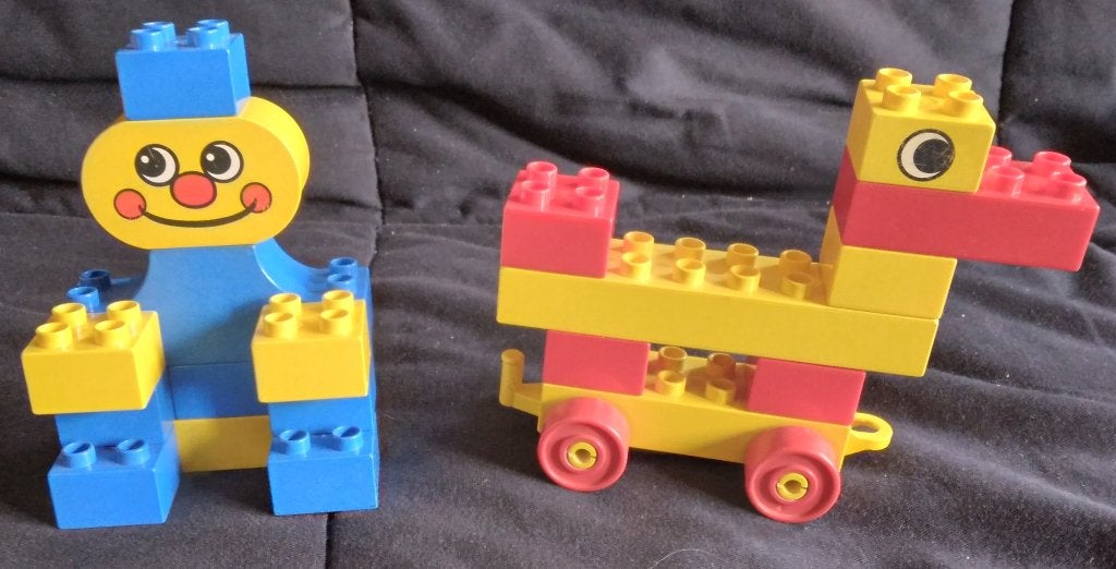 Basic Set Circus - Duplo #2344 (1987), Kinderen en Baby's, Ophalen, Gebruikt, Compleet, Duplo
