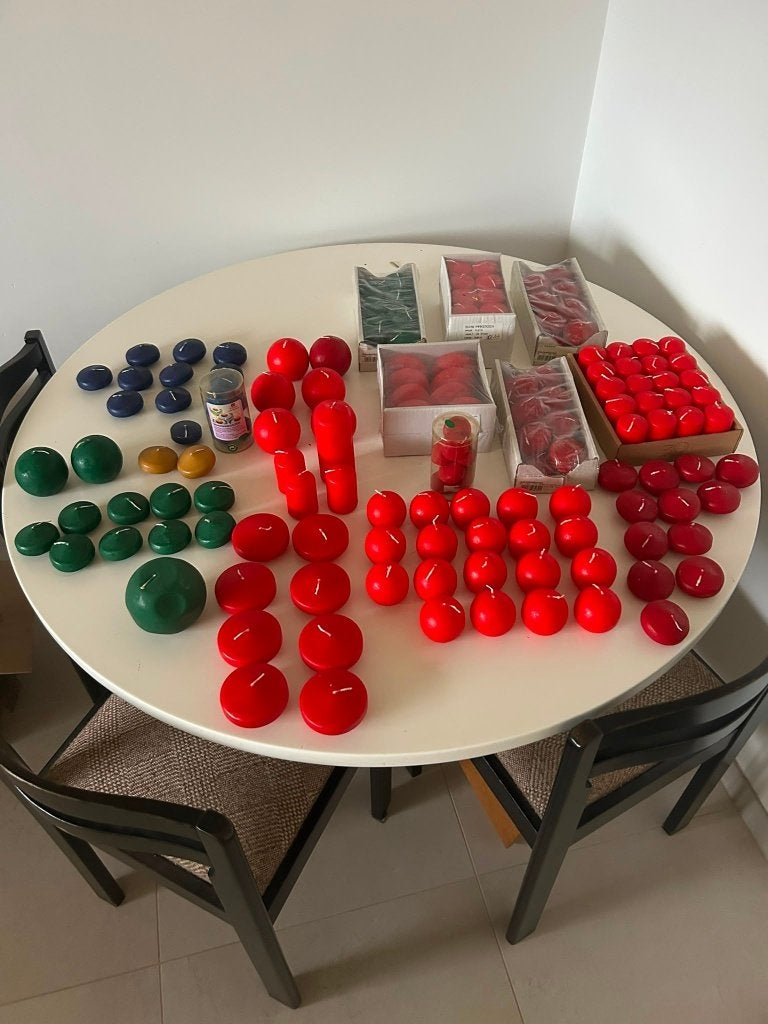 Bougies (184), Enlèvement ou Envoi, Neuf, Multicolore, Bougie