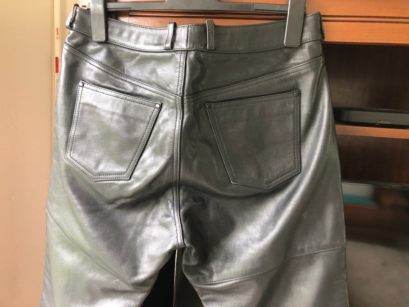 lederen motorbroek BC bikers choice large, Motoren, Kleding | Motorkleding, Broek | leer, Heren, Ophalen of Verzenden, Overige