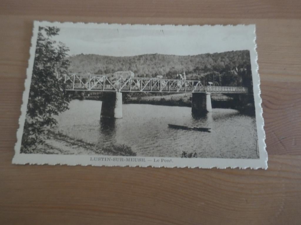 Lustin s/Meuse le Pont, Envoi, Non affranchie, Namur