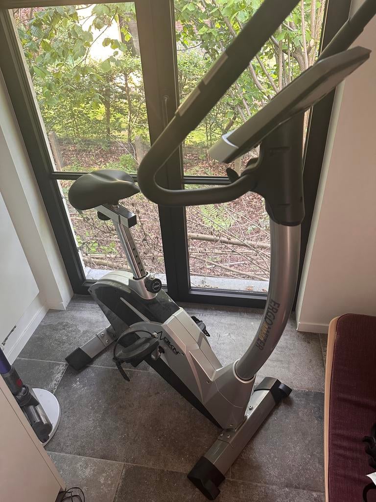 Hometrainer DKN ergo meter electronic AM 5.0, Sport en Fitness, Fitnessapparatuur, Ophalen, Zo goed als nieuw, Hometrainer