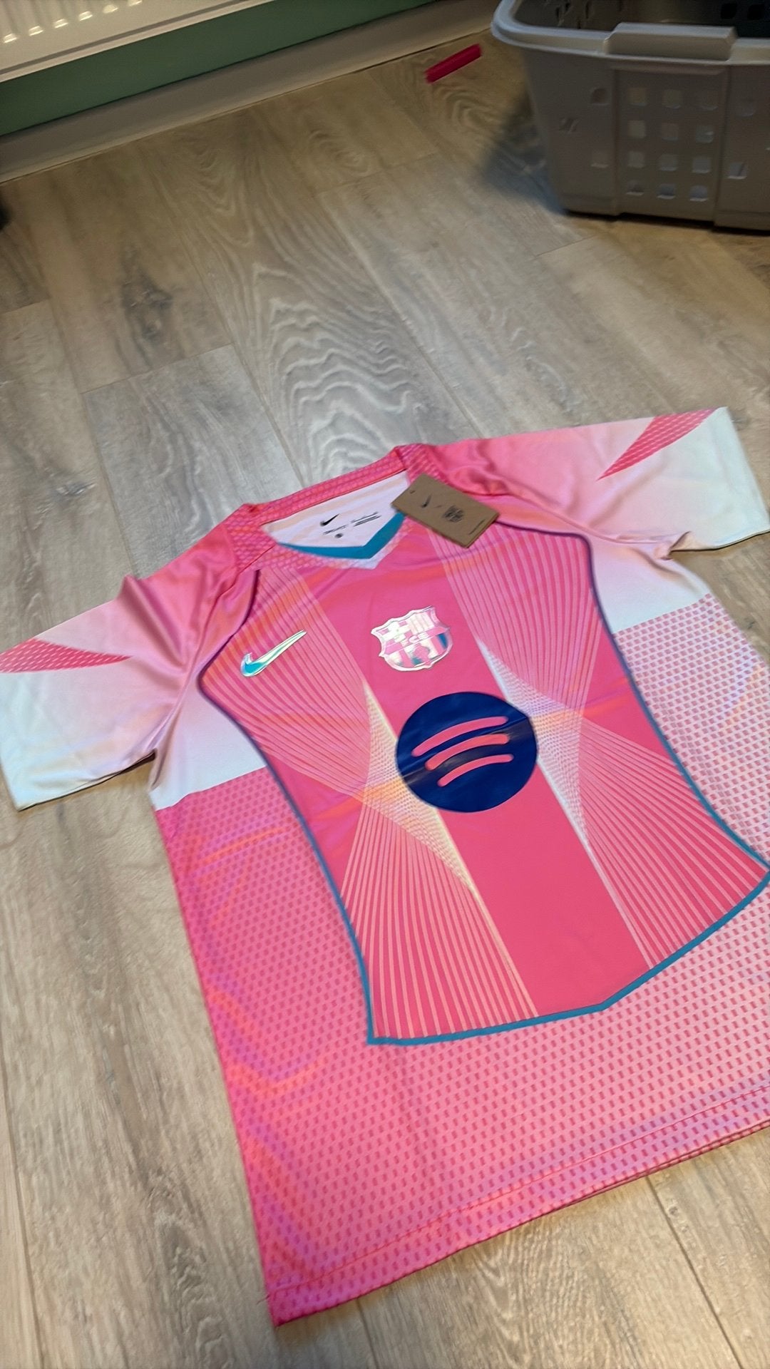 Maillot Barcelone Rose, Taille M, Enlèvement ou Envoi, Neuf, Maillot