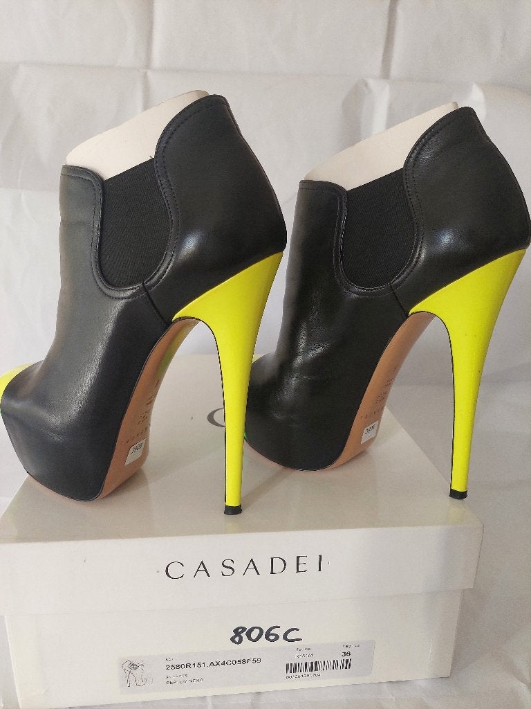 806C* CASADEI sexy boots high heels (36), Vêtements | Femmes, Chaussures, Comme neuf, Chaussures à haut talons, Noir, Envoi