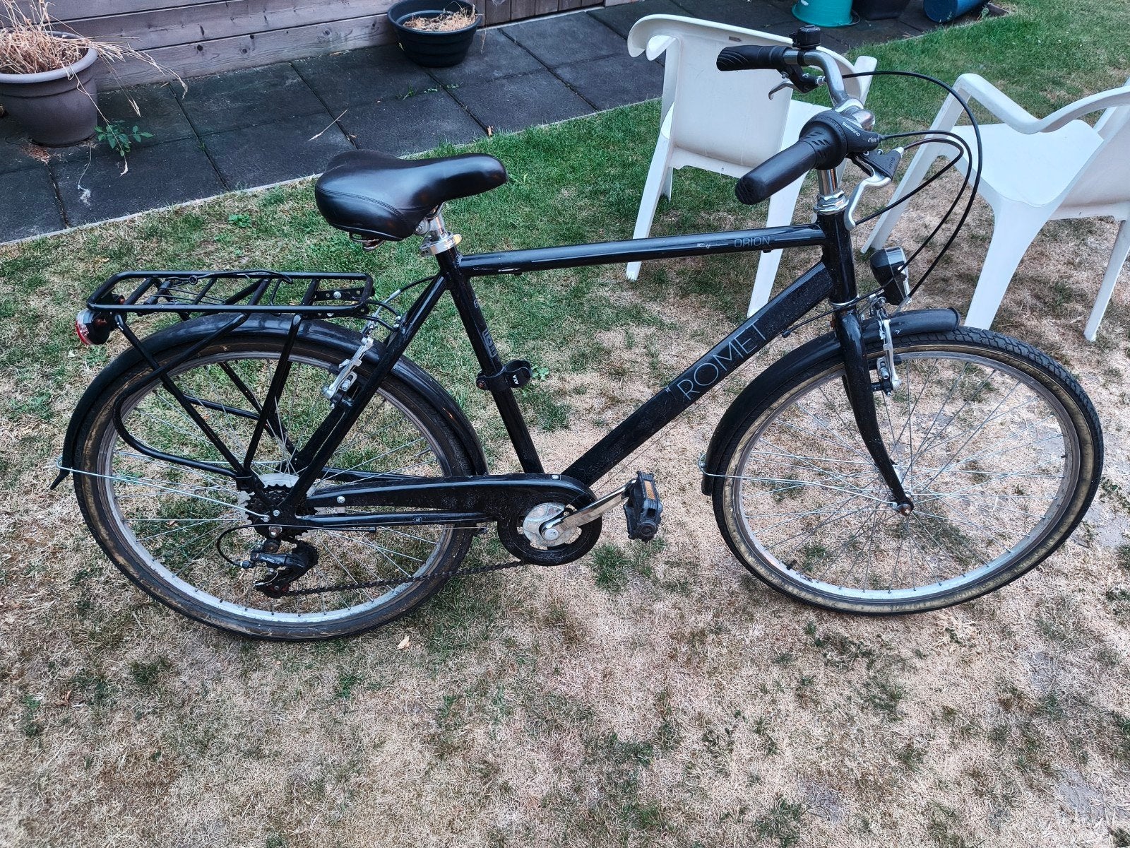 kinderfiets Romet 26 inch 10 tot 14 jaar, Fietsen en Brommers, Gebruikt, Velgrem, Versnellingen, 65 cm of meer