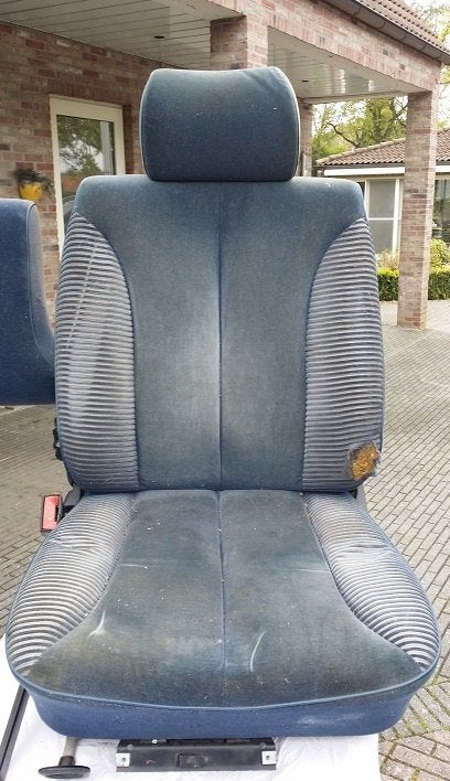 Mercedes W126 Pullman interieur, Blauw, Auto-onderdelen, Interieur en Bekleding, Ophalen, Gebruikt, Mercedes-Benz