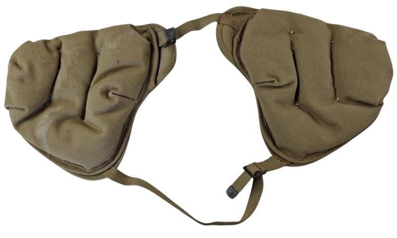 amerikaanse ww2 mortier schouder bescherm stukken, Verzamelen, Ophalen of Verzenden