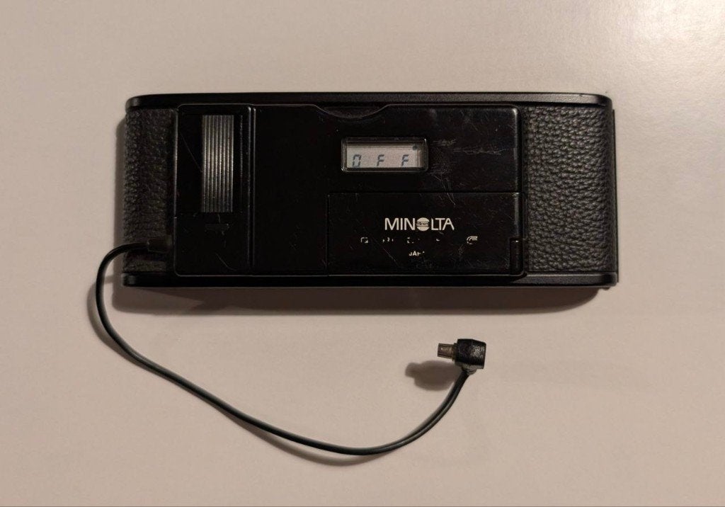 Minolta Quartz Data Back pour Minolta x500/x700, Enlèvement ou Envoi, Utilisé, Reflex miroir, Minolta