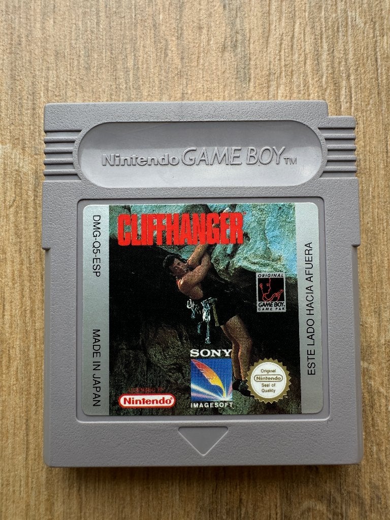 GameBoy - Cliffhanger, Consoles de jeu & Jeux vidéo, Enlèvement ou Envoi, 1 joueur, Aventure et Action, Comme neuf