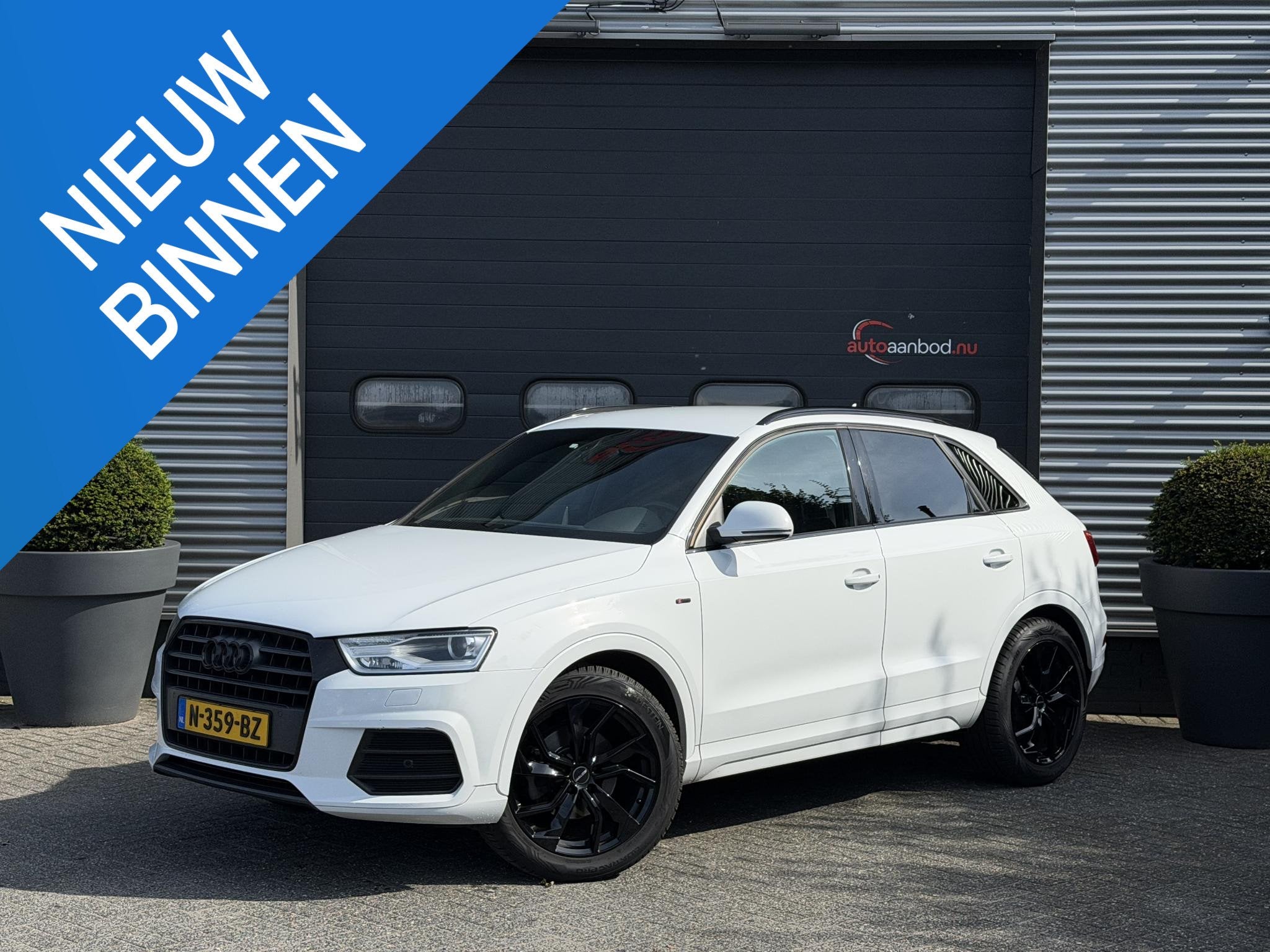 Audi Q3 1.4 TFSI CoD Sport Pro Line S (automatique), Autos, 1395 cm³, 1800 kg, Entreprise, Noir