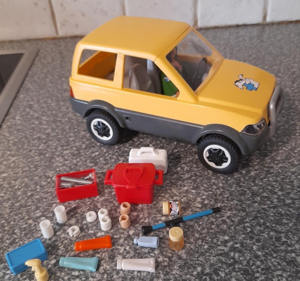 Playmobiel nr. 5532  Dierenarts, Ophalen of Verzenden, Zo goed als nieuw, Complete set, Voertuig