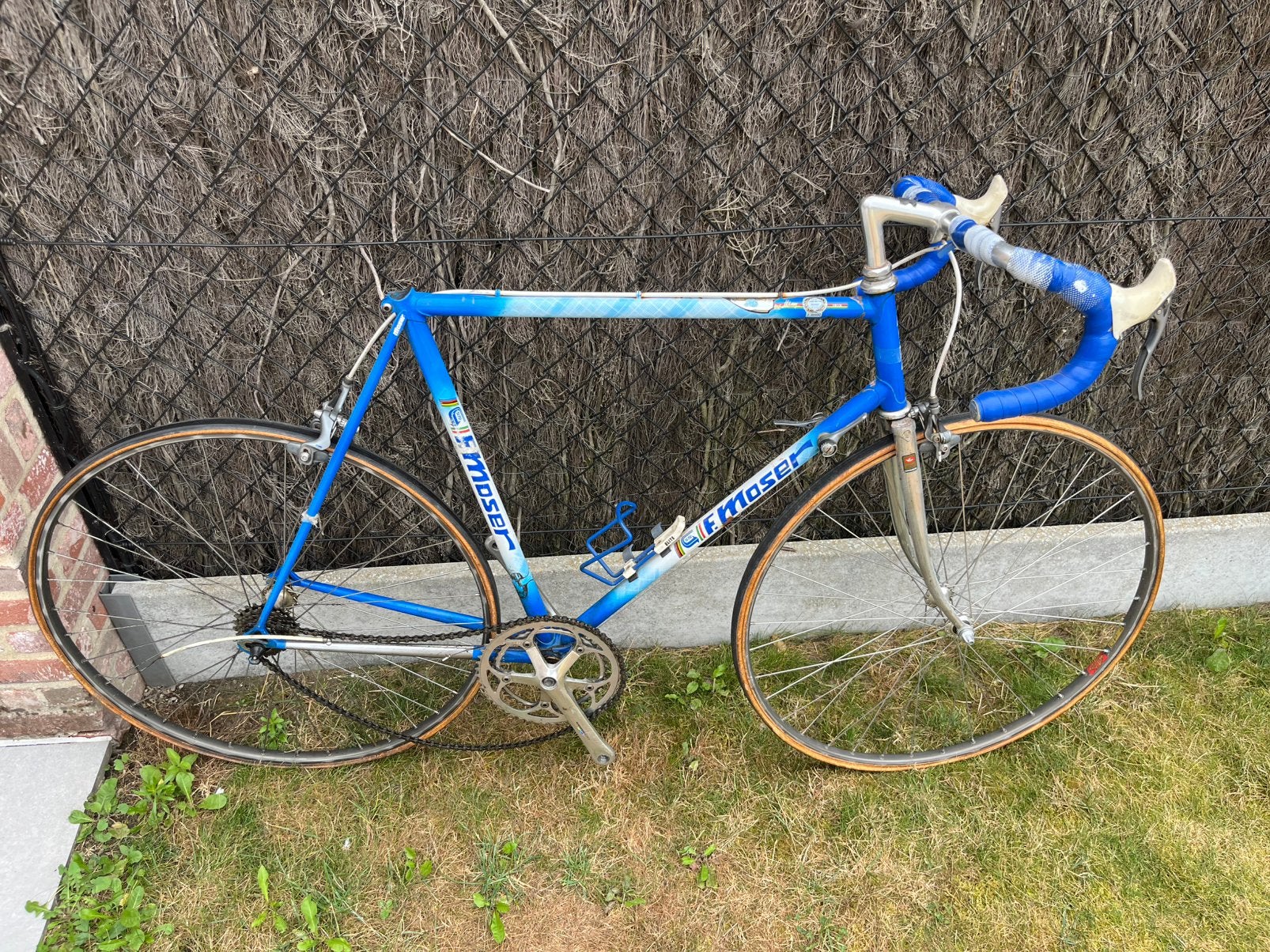 Vintage fransesco moser koersfiets, Enlèvement