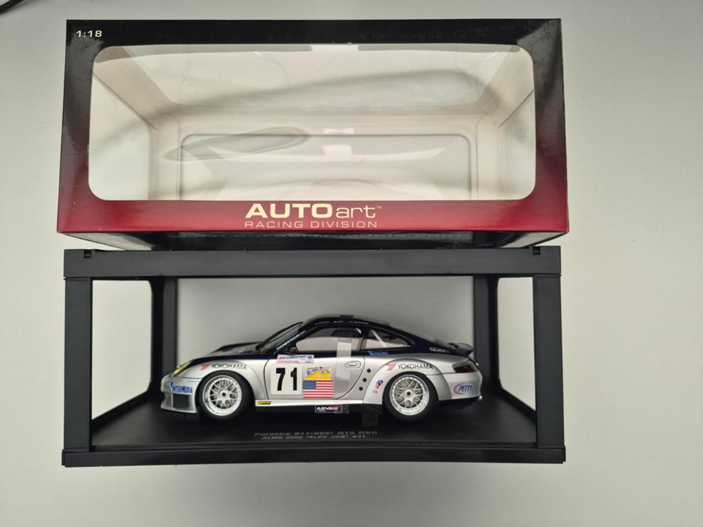 AUTO Art 1/18 Porsche 911 (996) GT3 RSR 80583, Ophalen of Verzenden, Gebruikt, Auto, Autoart