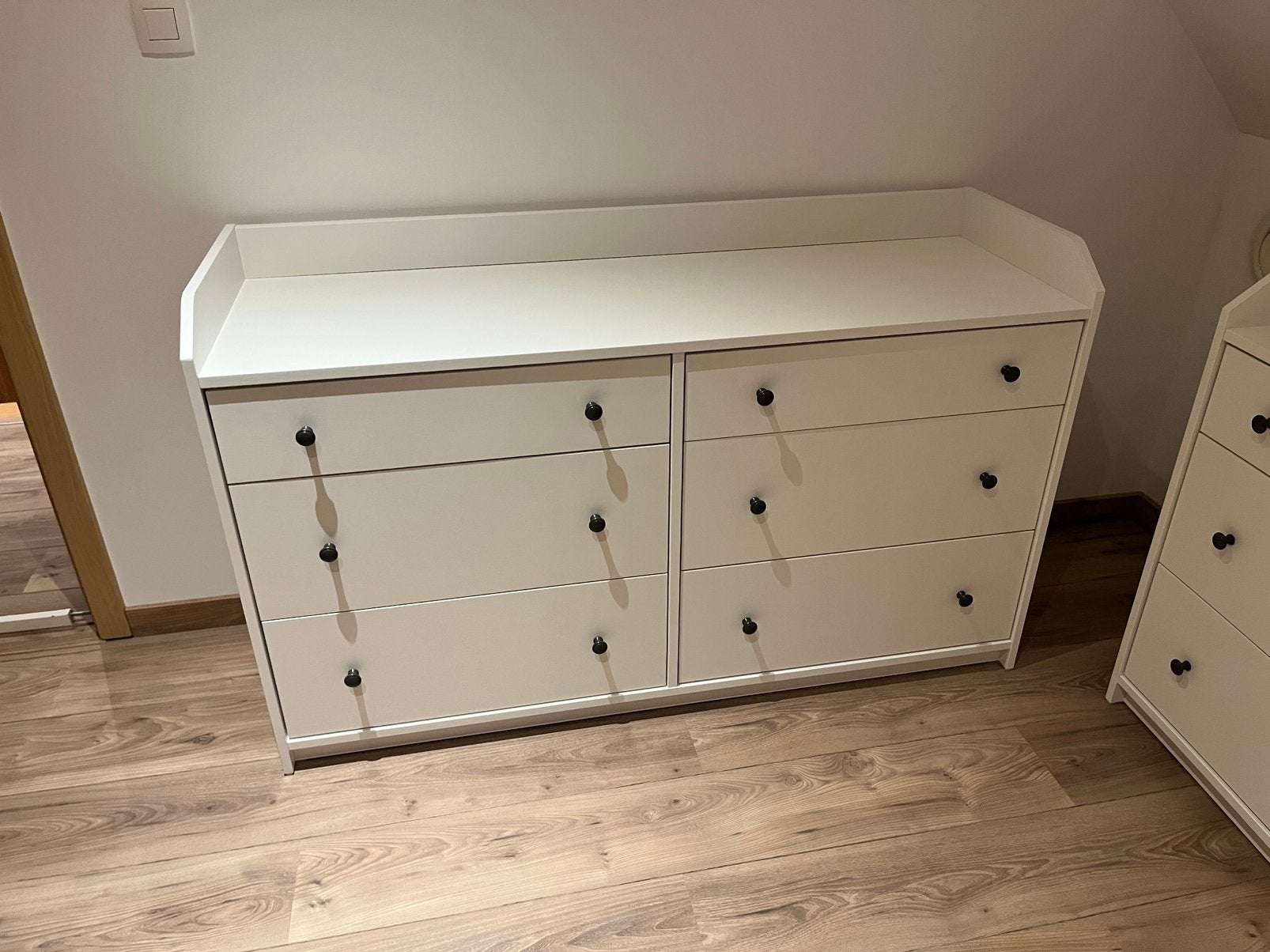 Hauga ladekast met 6 lades, Ophalen, 100 tot 150 cm, Zo goed als nieuw, Met lade(s)