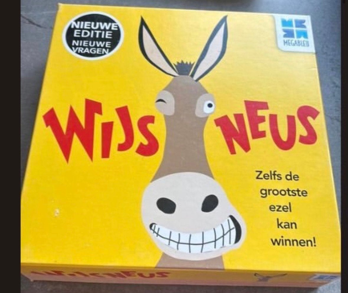 Wijsneus gezelschapspel, Ophalen, Zo goed als nieuw