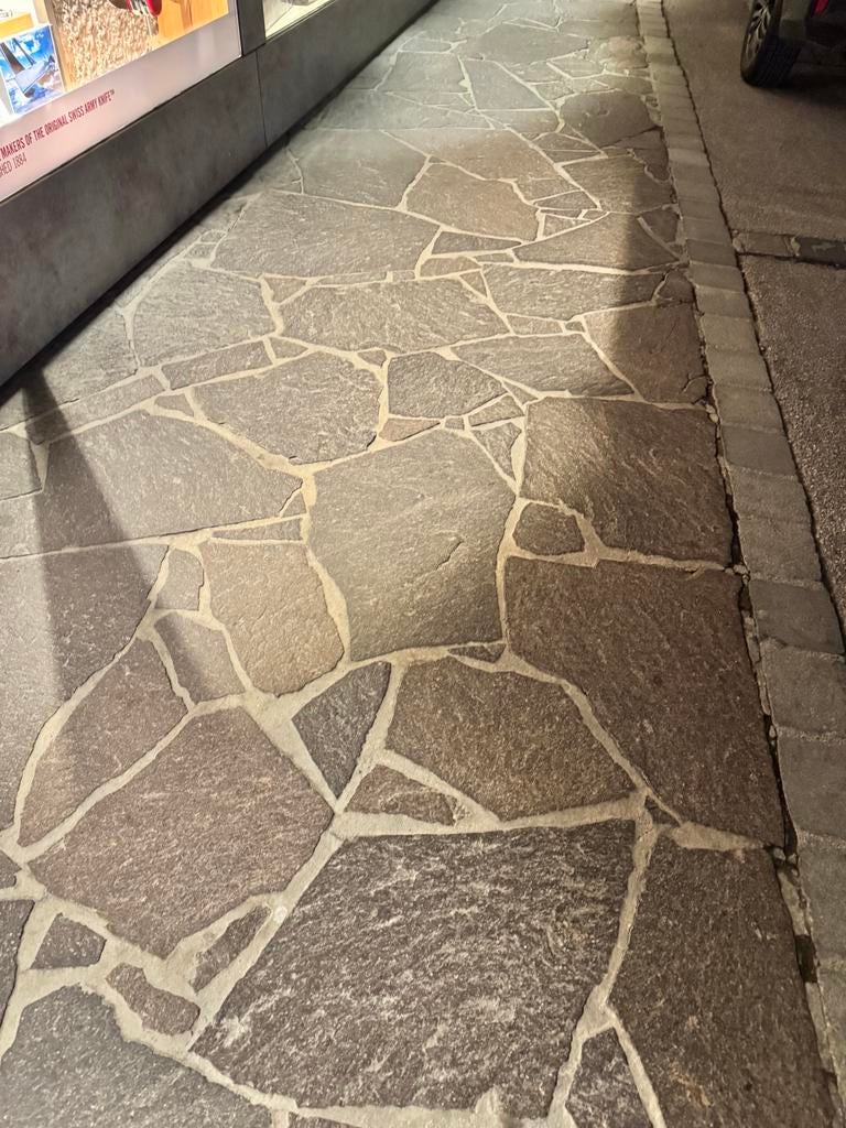 Flagstones Rood Porfier XXL Vloerdallen Natuursteen, Jardin & Terrasse, Terrasses, Enlèvement ou Envoi, Neuf, Autres matériaux