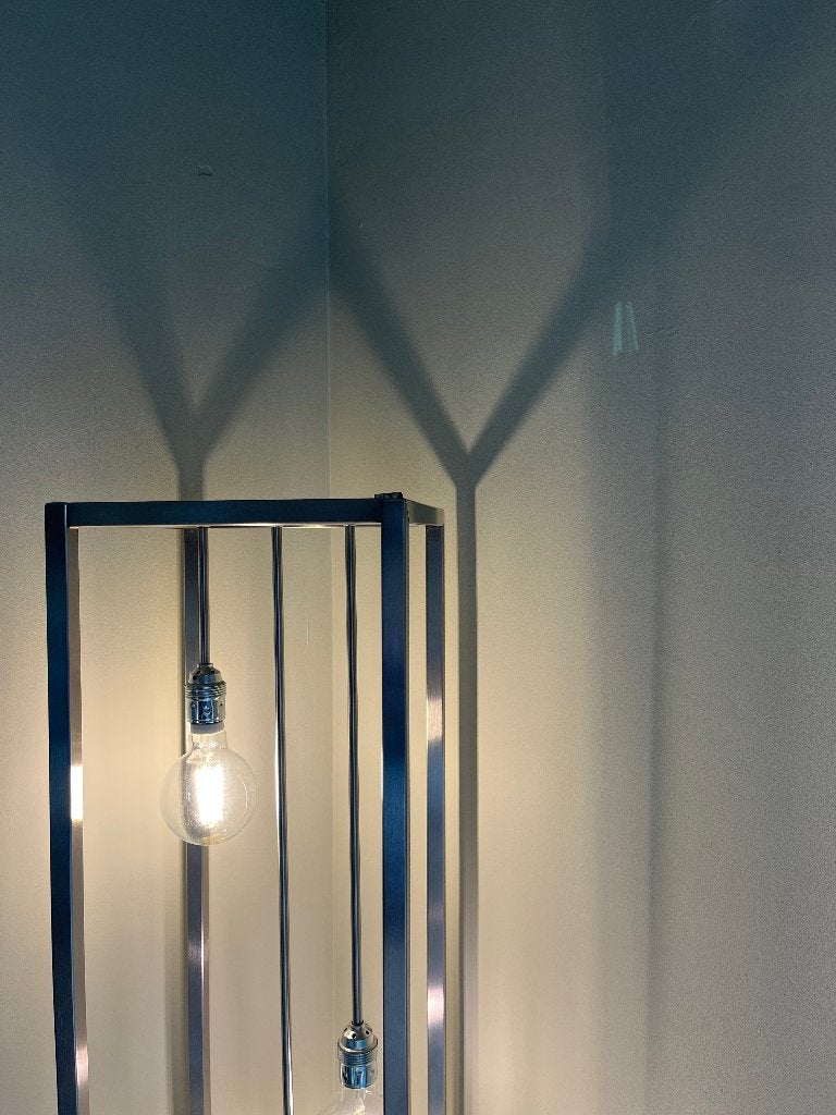 Vintage design retro lamp staanlamp vloerlamp leeslamp, Ophalen, Metaal, Vintage Design Retro Industrieel Modern Mid-Century, Nieuw