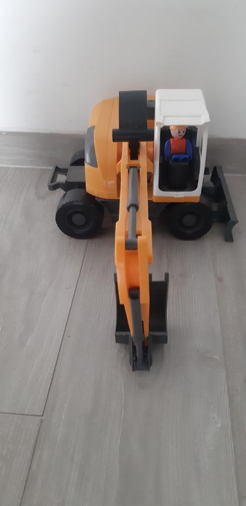 Grote gele kraan voor bij Playmobil, Enlèvement ou Envoi, Comme neuf, Ensemble complet