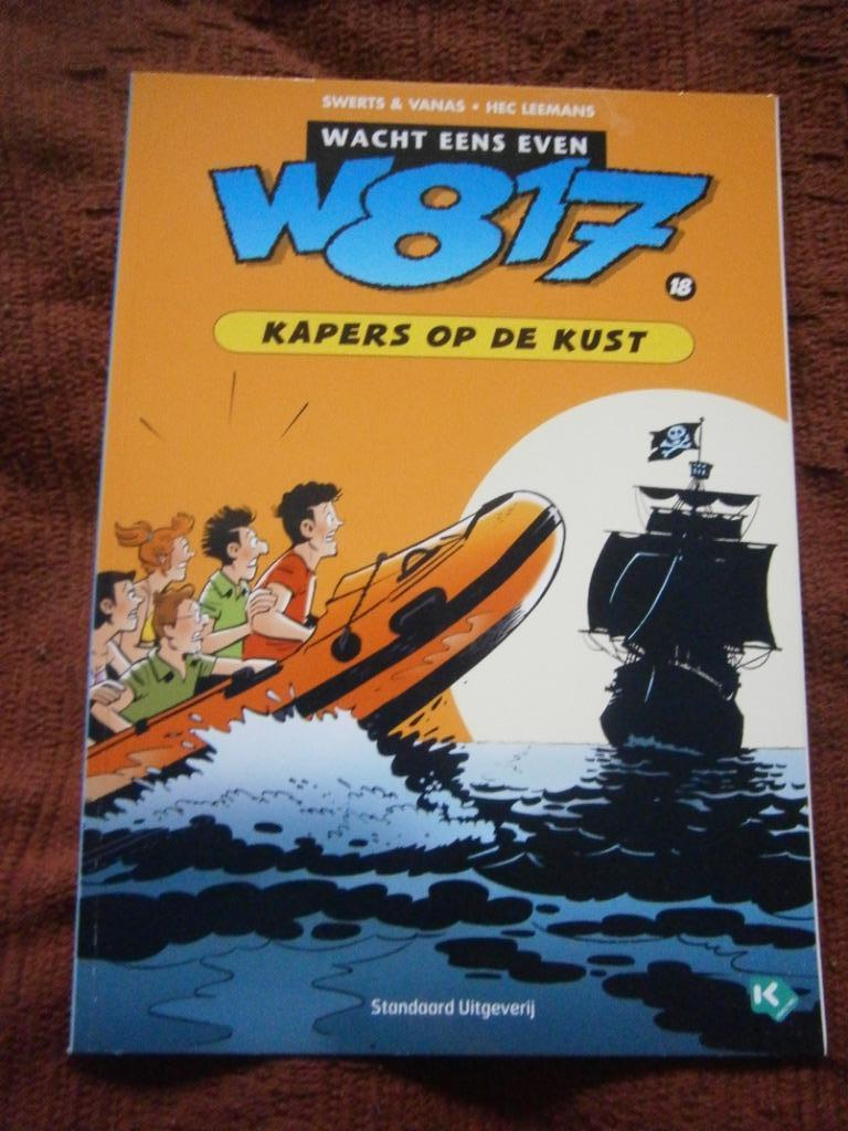 W817, Ophalen, Eén stripboek, Zo goed als nieuw, Swerts &Vanas, Hec Leemans