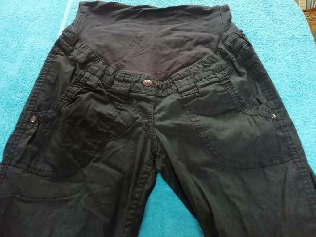 Zwarte zwangerschaps broek maat 38 H & M, Maat 38/40 (M), H&M, Zwart, Ophalen of Verzenden