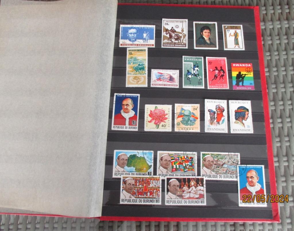 Postzegels Burundi - Rwanda en Congo, Ophalen of Verzenden, Overige landen, Postfris