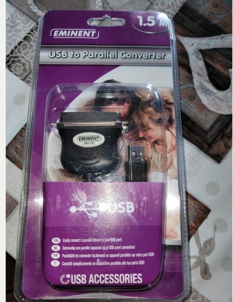 Convertisseur usb vers port parallèle, Ophalen