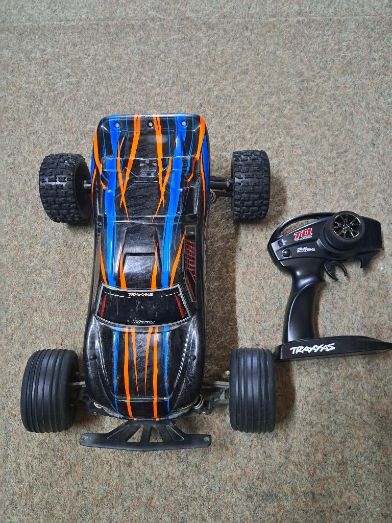 Traxxas Rustler, Échelle 1:10, Enlèvement ou Envoi, Voiture off road, Utilisé