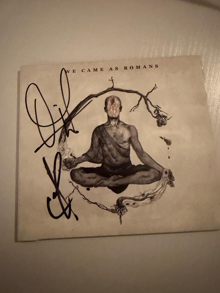 Signed CD ‘We Came As Romans’, Ophalen of Verzenden, Zo goed als nieuw