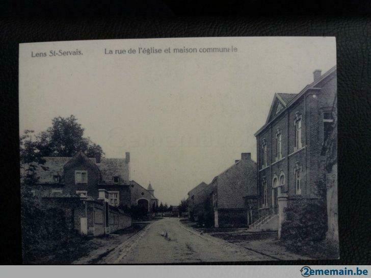 carte postale lens st servais, Collections