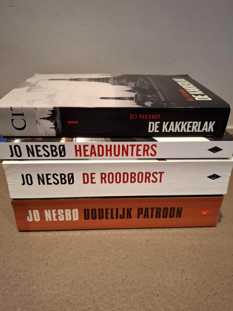 Jo Nesbø 3 thrillers 5€/st of 3 voor 12€, Ophalen of Verzenden, Zo goed als nieuw, Jo Nesbø