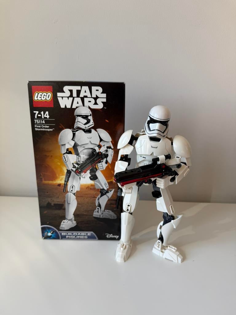 Lego First Order Stormtrooper 75114, Ophalen, Zo goed als nieuw, Complete set, Lego