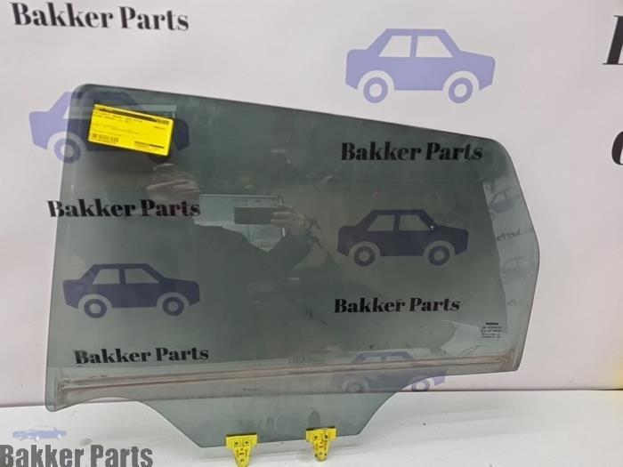 Portierruit 4Deurs links-achter van een Nissan Qashqai, Gebruikt, -, -, -