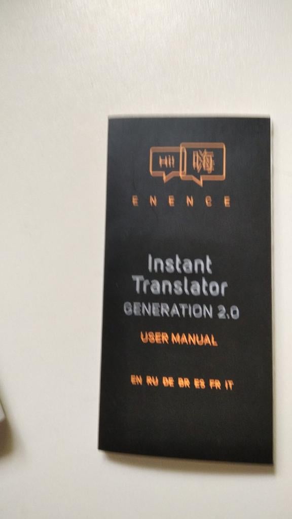 Enence Instant translator nieuw, Enlèvement ou Envoi