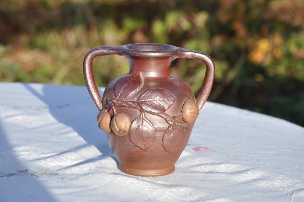 petit vase en gres signe lisieux, Enlèvement ou Envoi