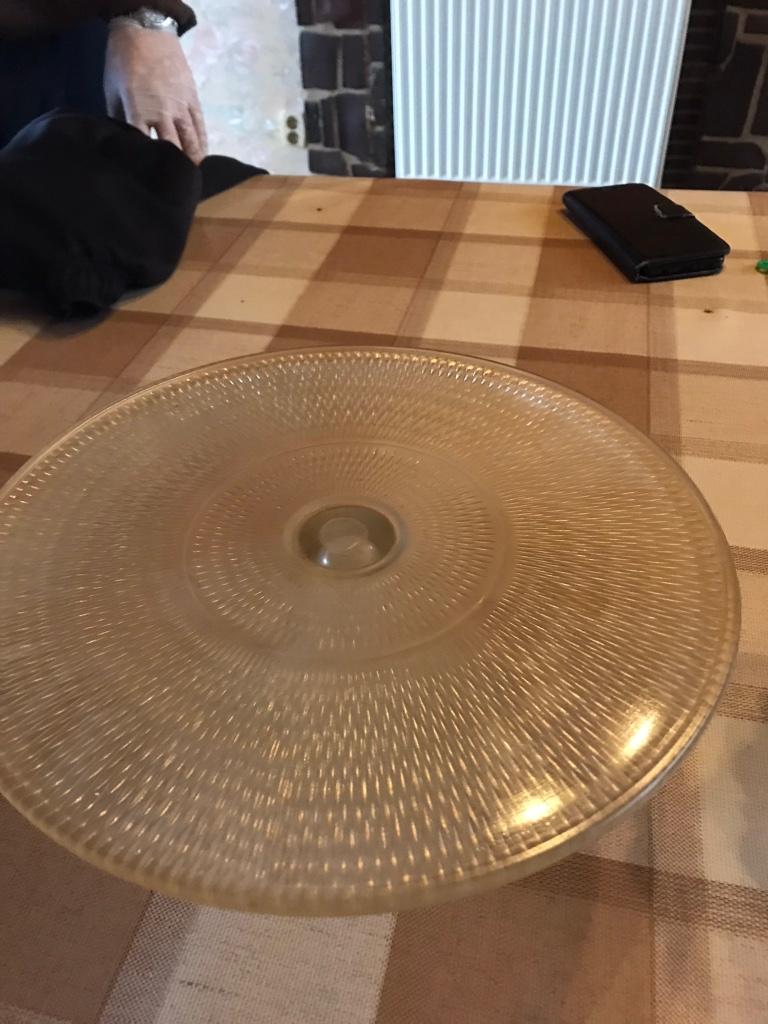 Glazen schotels, Verre, Enlèvement, Utilisé, Balance ou Balances