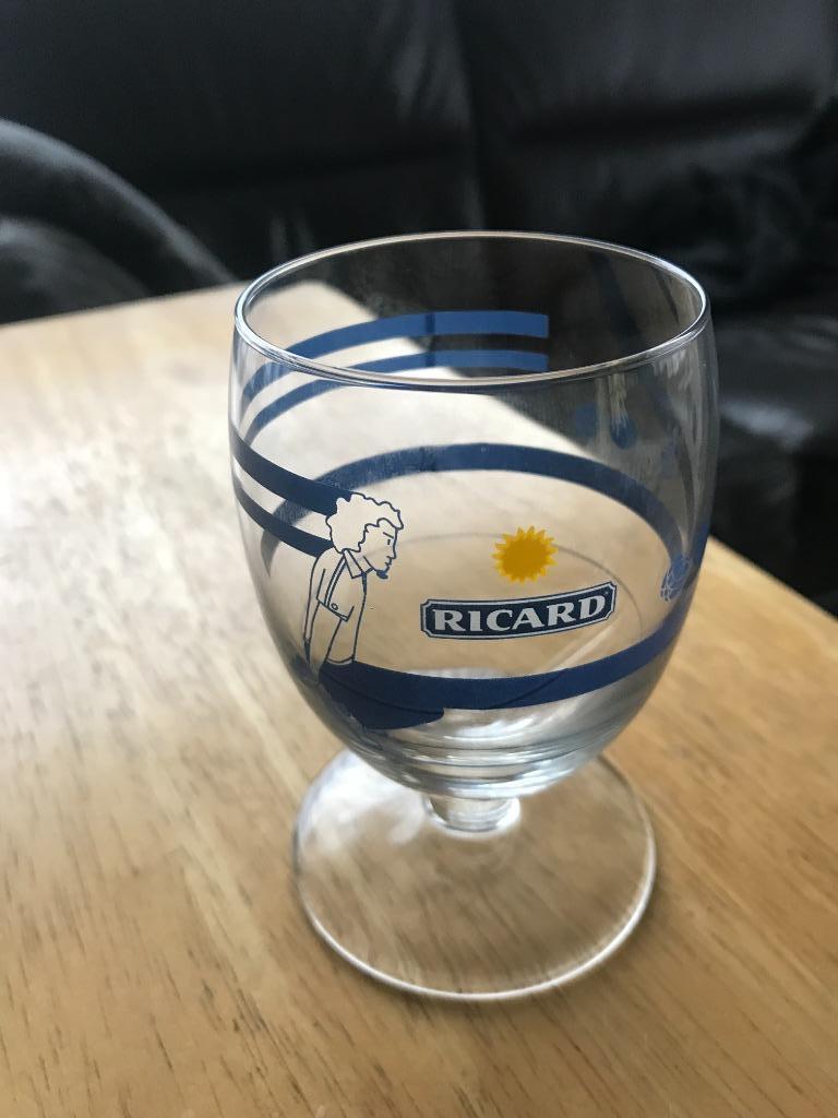 Ricard ballonglas, Ophalen of Verzenden, Zo goed als nieuw, Glas of Glazen, Overige merken