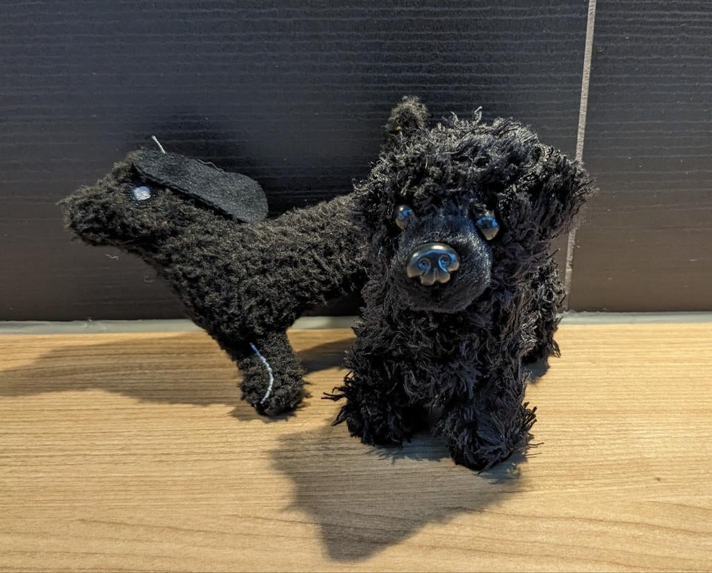 Lot de 2 petites peluches chien, Enlèvement ou Envoi, Utilisé, Chien