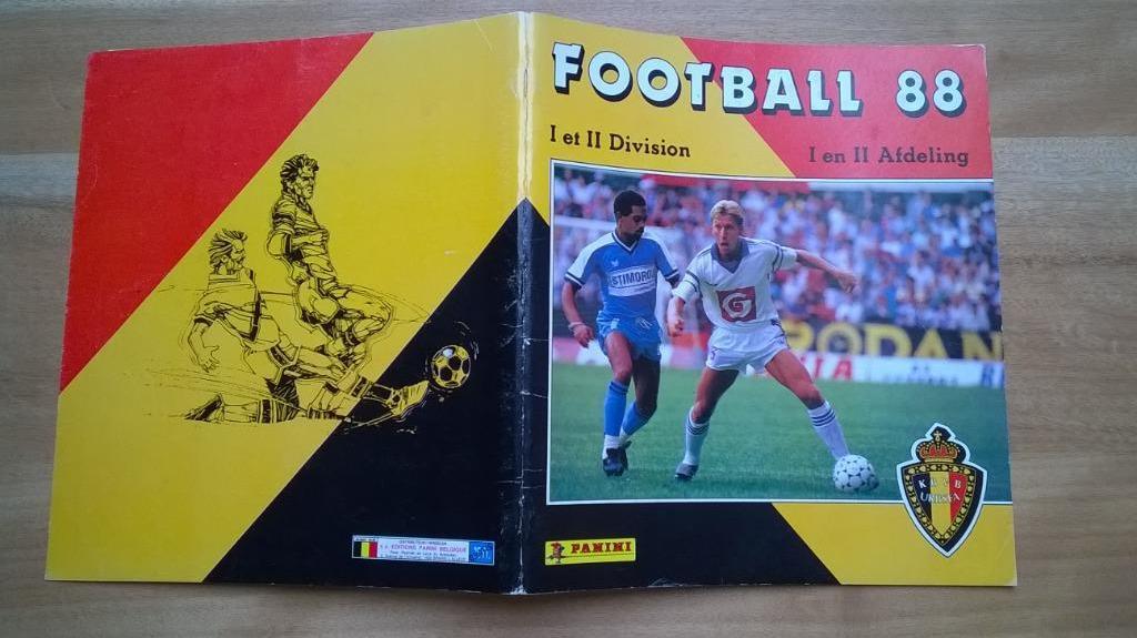 PANINI FOOTBALL BELGIUM 88 LEEG ALBUM, Verzamelen, Ophalen of Verzenden, Boek of Tijdschrift