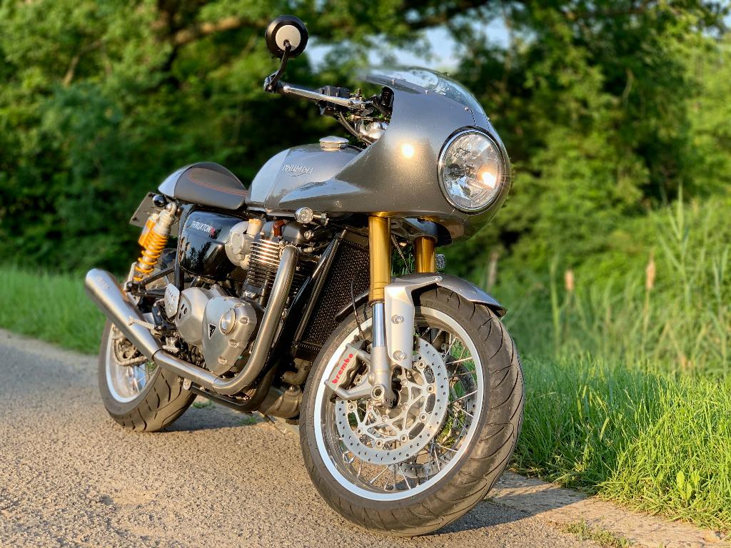 Triumph Thruxton 1200 R, Motoren, Motoren | Triumph, 2 cilinders, Motorrijbewijs A, Particulier, Meer dan 35 kW
