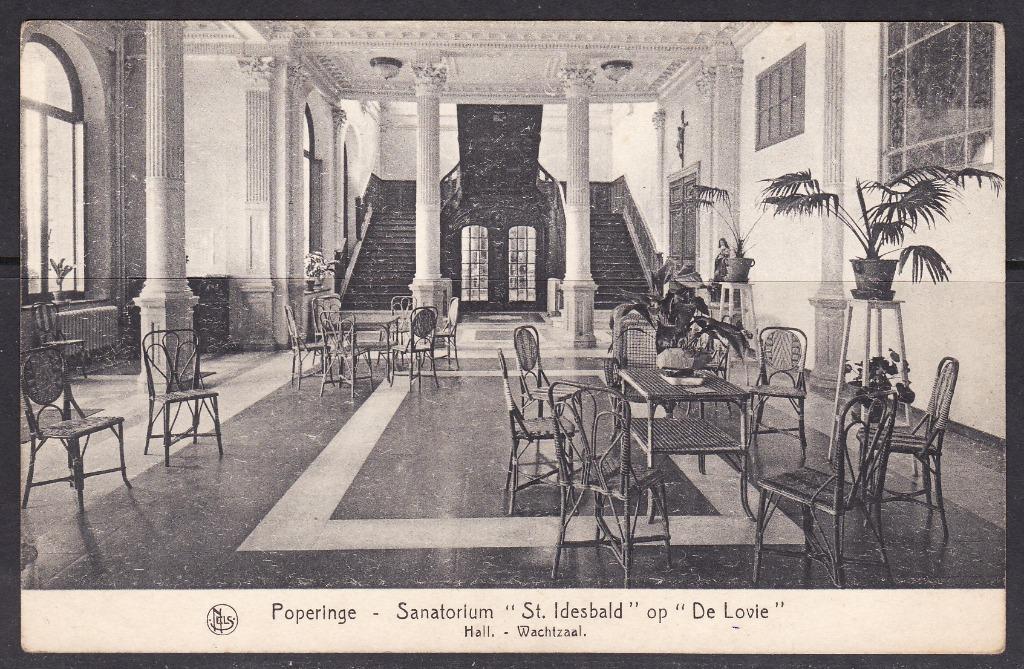 Poperinge de Lovie Hall en wachtzaal, Verzenden