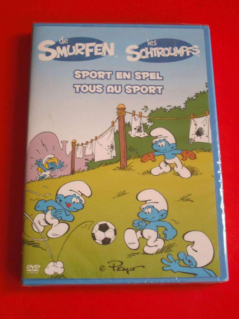 LES SCHTROUMPFS * TOUS AU SPORT * NEUF SOUS CELLO !, Enlèvement ou Envoi, Neuf, dans son emballage, Autres genres, TV non fictionnelle