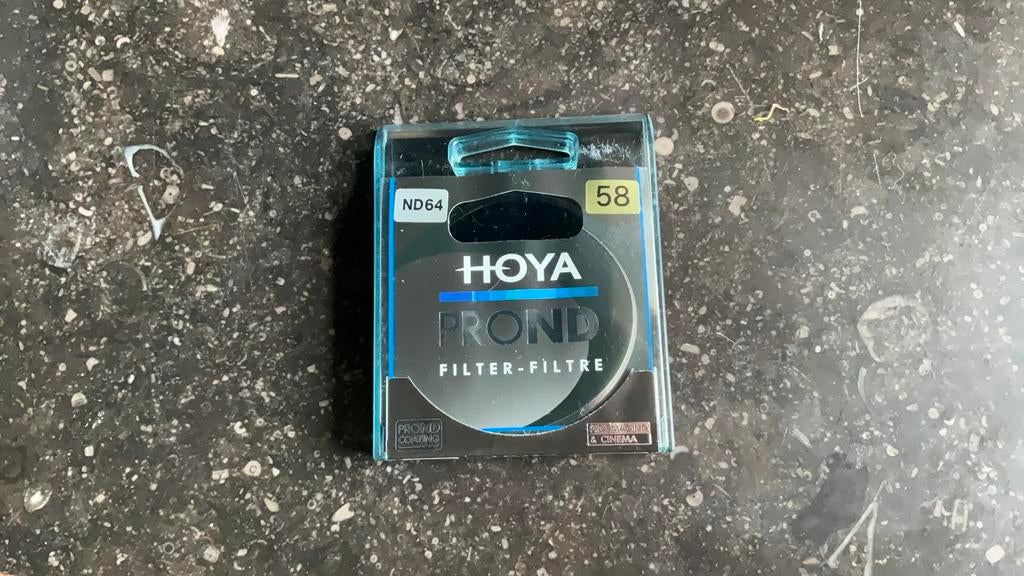 Hoya ND filter ND64 Filtermaat 58, Ophalen of Verzenden, Zo goed als nieuw